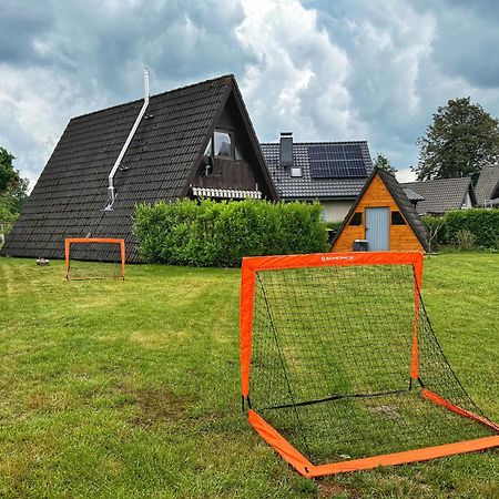 Nur-Dach-Haus Am Alfsee Rieste Eksteriør bilde